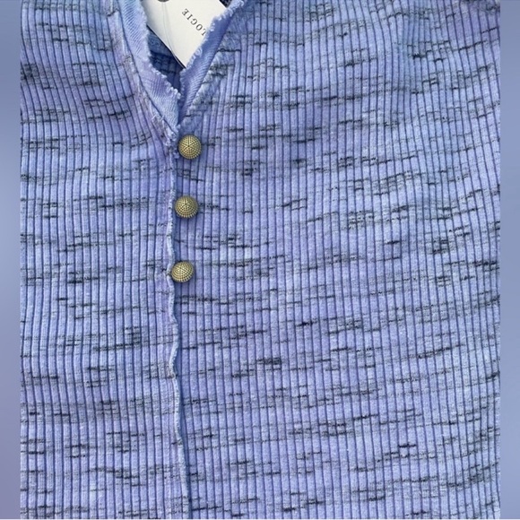 Anthropologie Pilcro Halter Ribbed Knit Top Size S New - Picture 6 of 6